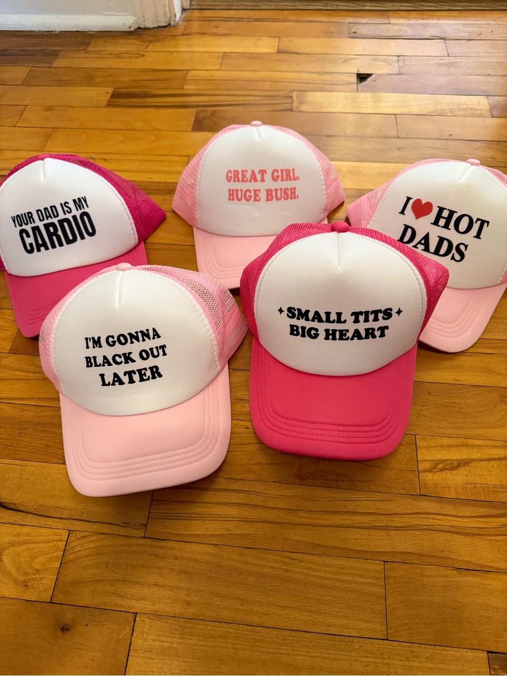 Funny womens trucker hats